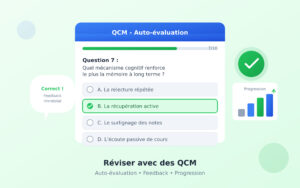 Réviser avec des QCM : méthode efficace pour réussir ses examens